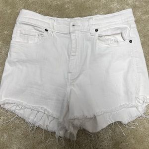 Pistola White Denim Shorts